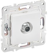 IEK SKANDY Арктический белый Розетка TV оконечная SK-A12W SK-A10-O-K01 IEK SKANDY Арктический белый Розетка TV оконечная SK-A12W SK-A10-O-K01