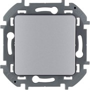 Legrand Inspiria алюминий выключатель одноклавишный 10 AX - 250 В 673602 Legrand Inspiria алюминий выключатель одноклавишный 10 AX - 250 В 673602