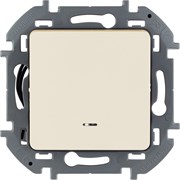 Legrand Inspiria слоновая кость переключатель одноклавишный с подсветкой/индикацией 10 AX - 250 В 673661 Legrand Inspiria слоновая кость переключатель одноклавишный с подсветкой/индикацией 10 AX - 250 В 673661