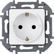 Legrand Inspiria белый розетка 2К+З - немецкий стандарт - 16 А - 250 В 673720 Legrand Inspiria белый розетка 2К+З - немецкий стандарт - 16 А - 250 В 673720