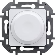Legrand Inspiria белый светорегулятор поворотный без нейтрали 300Вт 673790 Legrand Inspiria белый светорегулятор поворотный без нейтрали 300Вт 673790
