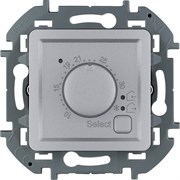 Legrand Inspiria алюминий термостат с внешним датчиком для тёплых полов 673812 Legrand Inspiria алюминий термостат с внешним датчиком для тёплых полов 673812
