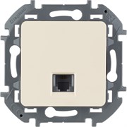 Legrand Inspiria слоновая кость телефонная розетка RJ11 673821 Legrand Inspiria слоновая кость телефонная розетка RJ11 673821