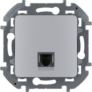 Legrand Inspiria алюминий телефонная розетка RJ11 673822 Legrand Inspiria алюминий телефонная розетка RJ11 673822