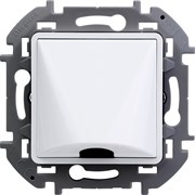 Legrand Inspiria белый вывод кабеля с зажимом для крепления 673890 Legrand Inspiria белый вывод кабеля с зажимом для крепления 673890