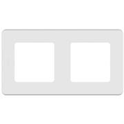 Legrand Inspiria белый рамка - 2 поста 673940 Legrand Inspiria белый рамка - 2 поста 673940