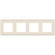 Legrand Inspiria слоновая кость рамка - 4 поста 673961 Legrand Inspiria слоновая кость рамка - 4 поста 673961