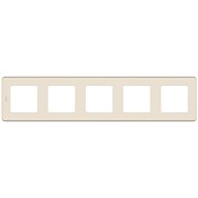 Legrand Inspiria слоновая кость рамка - 5 постов 673971 Legrand Inspiria слоновая кость рамка - 5 постов 673971