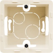 Legrand Inspiria слоновая кость коробка накладного монтажа - 1 пост 673981 Legrand Inspiria слоновая кость коробка накладного монтажа - 1 пост 673981