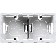 Legrand Inspiria белый коробка накладного монтажа - 2 поста 673990 Legrand Inspiria белый коробка накладного монтажа - 2 поста 673990