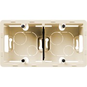 Legrand Inspiria слоновая кость коробка накладного монтажа - 2 поста 673991 Legrand Inspiria слоновая кость коробка накладного монтажа - 2 поста 673991