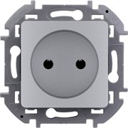 Legrand Inspiria алюминий розетка 2К - 16 А - 250 В 673712 Legrand Inspiria алюминий розетка 2К - 16 А - 250 В 673712