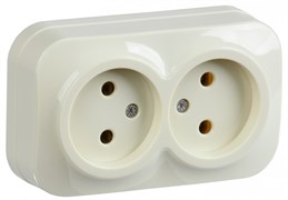 IEK GLORY РС22-2-ХК Розет. 2-ая без з/к о/у 10А GLORY крем. ERH20-K33-10 IEK GLORY РС22-2-ХК Розет. 2-ая без з/к о/у 10А GLORY крем. ERH20-K33-10