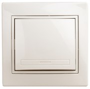 Intro Переключатель Plano 1-108-02 промежуточный, 10А-250В, IP20, СУ, слоновая кость Б0053818 Intro Переключатель Plano 1-108-02 промежуточный, 10А-250В, IP20, СУ, слоновая кость Б0053818