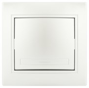 Intro Переключатель Plano 1-108-06 промежуточный, 10А-250В, IP20, СУ, перламутр Б0053825 Intro Переключатель Plano 1-108-06 промежуточный, 10А-250В, IP20, СУ, перламутр Б0053825