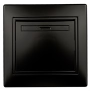 Intro Переключатель Plano 1-108-05 промежуточный, 10А-250В, IP20, СУ, антрацит Б0053823 Intro Переключатель Plano 1-108-05 промежуточный, 10А-250В, IP20, СУ, антрацит Б0053823