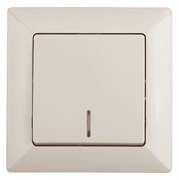 Intro Выключатель Solo 4-102-02 одноклавишный с подсветкой, 10А-250В, IP20, СУ, слоновая кость Б0053559 Intro Выключатель Solo 4-102-02 одноклавишный с подсветкой, 10А-250В, IP20, СУ, слоновая кость Б0053559