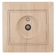 Intro 1-301-11 Розетка TV одиночная, IP20, СУ, Plano, сосна (10/200/2400) Б0030081 Intro 1-301-11 Розетка TV одиночная, IP20, СУ, Plano, сосна (10/200/2400) Б0030081