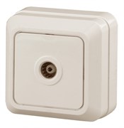 Intro 2-301-02 Розетка TV одиночная, IP20, ОУ, Quadro, сл.кость (10/200/3600) Б0027659 Intro 2-301-02 Розетка TV одиночная, IP20, ОУ, Quadro, сл.кость (10/200/3600) Б0027659