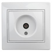 Intro 1-301-01 Белый Розетка TV одиночная, IP20, СУ, Plano Б0027617 Intro 1-301-01 Белый Розетка TV одиночная, IP20, СУ, Plano Б0027617