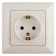 Intro 4-206-02 Розетка 2P+E Schuko со шторками, 16А-250В, СУ, Solo, сл.кость (10/200/1600) Б0053682 Intro 4-206-02 Розетка 2P+E Schuko со шторками, 16А-250В, СУ, Solo, сл.кость (10/200/1600) Б0053682