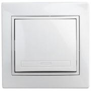 Intro 1-101-01 Выключатель, 10А-250В, IP20, СУ, Plano, Белый Б0027586 Intro 1-101-01 Выключатель, 10А-250В, IP20, СУ, Plano, Белый Б0027586