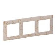 Legrand Valena Life ампир бежевый рамка 3-ая 754113 Legrand Valena Life ампир бежевый рамка 3-ая 754113