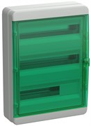 IEK TEKFOR Корпус пласт. КМПн-54 IP65 зелен. прозр. дверь TF5-KP72-N-54-65-K03-K06 IEK TEKFOR Корпус пласт. КМПн-54 IP65 зелен. прозр. дверь TF5-KP72-N-54-65-K03-K06