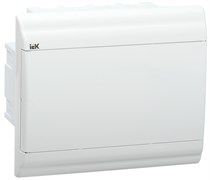 IEK PRIME Корпус пластиковый встраиваемый ЩРВ-П-9 белый/белая дверь IP41 MKP82-V-09-WD-41-20 IEK PRIME Корпус пластиковый встраиваемый ЩРВ-П-9 белый/белая дверь IP41 MKP82-V-09-WD-41-20