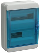 IEK TEKFOR Корпус пласт. КМПн-24 IP65 син. прозр. дверь TF5-KP72-N-24-65-K03-K07 IEK TEKFOR Корпус пласт. КМПн-24 IP65 син. прозр. дверь TF5-KP72-N-24-65-K03-K07