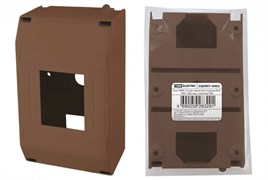 TDM Бокс КМПн 1/4 для наружной установки IP20 "ЭКО" (бук) инд. штрихкод SQ0907-0402 TDM Бокс КМПн 1/4 для наружной установки IP20 "ЭКО" (бук) инд. штрихкод SQ0907-0402