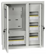 IEK TITAN Корпус металлический ЩУРв-3/30 (550х500х165мм) IP31 MKM35-V-30-31-1-ZO