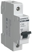 IEK GENERICA Авт. выкл. ВА47-29М 1P 50А 4,5кА C MVA21-1-050-C-G IEK GENERICA Авт. выкл. ВА47-29М 1P 50А 4,5кА C MVA21-1-050-C-G