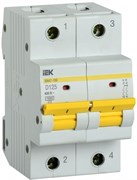 IEK KARAT Автоматический выключатель ВА47-150 2Р 125А 15кА характеристика D MVA50-2-125-D IEK KARAT Автоматический выключатель ВА47-150 2Р 125А 15кА характеристика D MVA50-2-125-D