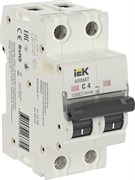 IEK ARMAT Автоматический выключатель M10N 2P C 4А AR-M10N-2-C004 IEK ARMAT Автоматический выключатель M10N 2P C 4А AR-M10N-2-C004
