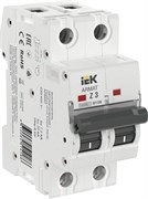 IEK ARMAT Автоматический выключатель M10N 2P Z 3А AR-M10N-2-Z003 IEK ARMAT Автоматический выключатель M10N 2P Z 3А AR-M10N-2-Z003