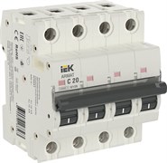 IEK ARMAT Автоматический выключатель M10N 4P C 20А AR-M10N-4-C020 IEK ARMAT Автоматический выключатель M10N 4P C 20А AR-M10N-4-C020