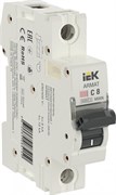 IEK ARMAT Автоматический выключатель M06N 1P C 8А AR-M06N-1-C008 IEK ARMAT Автоматический выключатель M06N 1P C 8А AR-M06N-1-C008
