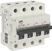 IEK ARMAT Автоматический выключатель M06N 4P C 50А AR-M06N-4-C050 IEK ARMAT Автоматический выключатель M06N 4P C 50А AR-M06N-4-C050