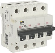 IEK ARMAT Автоматический выключатель M06N 4P C 63А AR-M06N-4-C063 IEK ARMAT Автоматический выключатель M06N 4P C 63А AR-M06N-4-C063