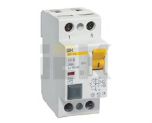 IEK KARAT Выключатель дифференциальный ВД1-63S 2Р 63А 300мА MDV12-2-063-300 IEK KARAT Выключатель дифференциальный ВД1-63S 2Р 63А 300мА MDV12-2-063-300