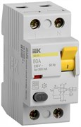 IEK KARAT Выключатель дифференциальный ВД1-63 (УЗО) 2Р 80А 300мА MDV10-2-080-300 IEK KARAT Выключатель дифференциальный ВД1-63 (УЗО) 2Р 80А 300мА MDV10-2-080-300