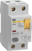 IEK KARAT УЗО KARAT ВД3-63 2P 40А 300мА 6кА тип AC MDV20-2-040-300 IEK KARAT УЗО KARAT ВД3-63 2P 40А 300мА 6кА тип AC MDV20-2-040-300