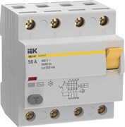 IEK KARAT УЗО KARAT ВД3-63 4P 50А 300мА 6кА тип AC MDV20-4-050-300 IEK KARAT УЗО KARAT ВД3-63 4P 50А 300мА 6кА тип AC MDV20-4-050-300