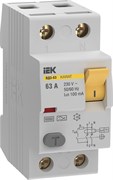 IEK KARAT УЗО KARAT ВД3-63 2P 63А 100мА 6кА тип A MDV21-2-063-100 IEK KARAT УЗО KARAT ВД3-63 2P 63А 100мА 6кА тип A MDV21-2-063-100
