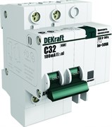 Dekraft АВДТ 1P+N 50А 300мА AC х-ка D ДИФ-101 4,5кА 15252DEK Dekraft АВДТ 1P+N 50А 300мА AC х-ка D ДИФ-101 4,5кА 15252DEK