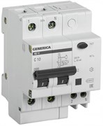 IEK GENERICA Диф. автомат АД12 2Р 10А 30мА MAD15-2-010-C-030 IEK GENERICA Диф. автомат АД12 2Р 10А 30мА MAD15-2-010-C-030