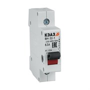 КЭАЗ Выключатель нагрузки модульный ВН-32-163-УХЛ3 141636 КЭАЗ Выключатель нагрузки модульный ВН-32-163-УХЛ3 141636