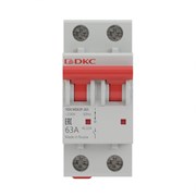 DKC YON pro Выключатель нагрузки модульный MD63P 2P 63А MD63P-263 DKC YON pro Выключатель нагрузки модульный MD63P 2P 63А MD63P-263