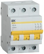 IEK KARAT Выключатель нагрузки (мини-рубильник) ВН-32 3Р 125А MNV10-3-125 IEK KARAT Выключатель нагрузки (мини-рубильник) ВН-32 3Р 125А MNV10-3-125